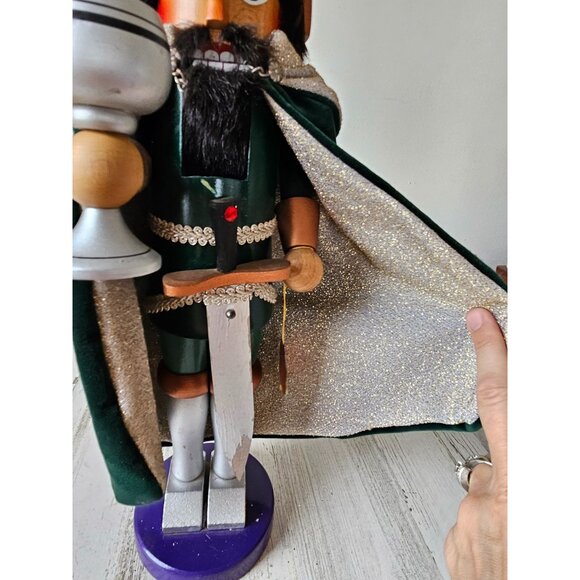 Steinbach Xmas dove soldier cup sword‎ nutcracker - Picture 12 of 14